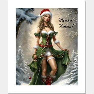 Merry Xmas Posters and Art